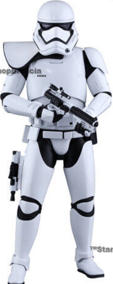 STAR WARS First Order Stormtrooper Squad Leader Exclusive Action Figure Hot Toys