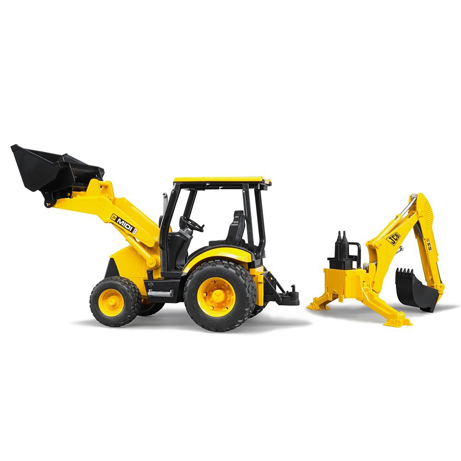 Bruder 02427 JCB Midi CX Backhoe Loader 1:16 scale digger toy diggers constructi