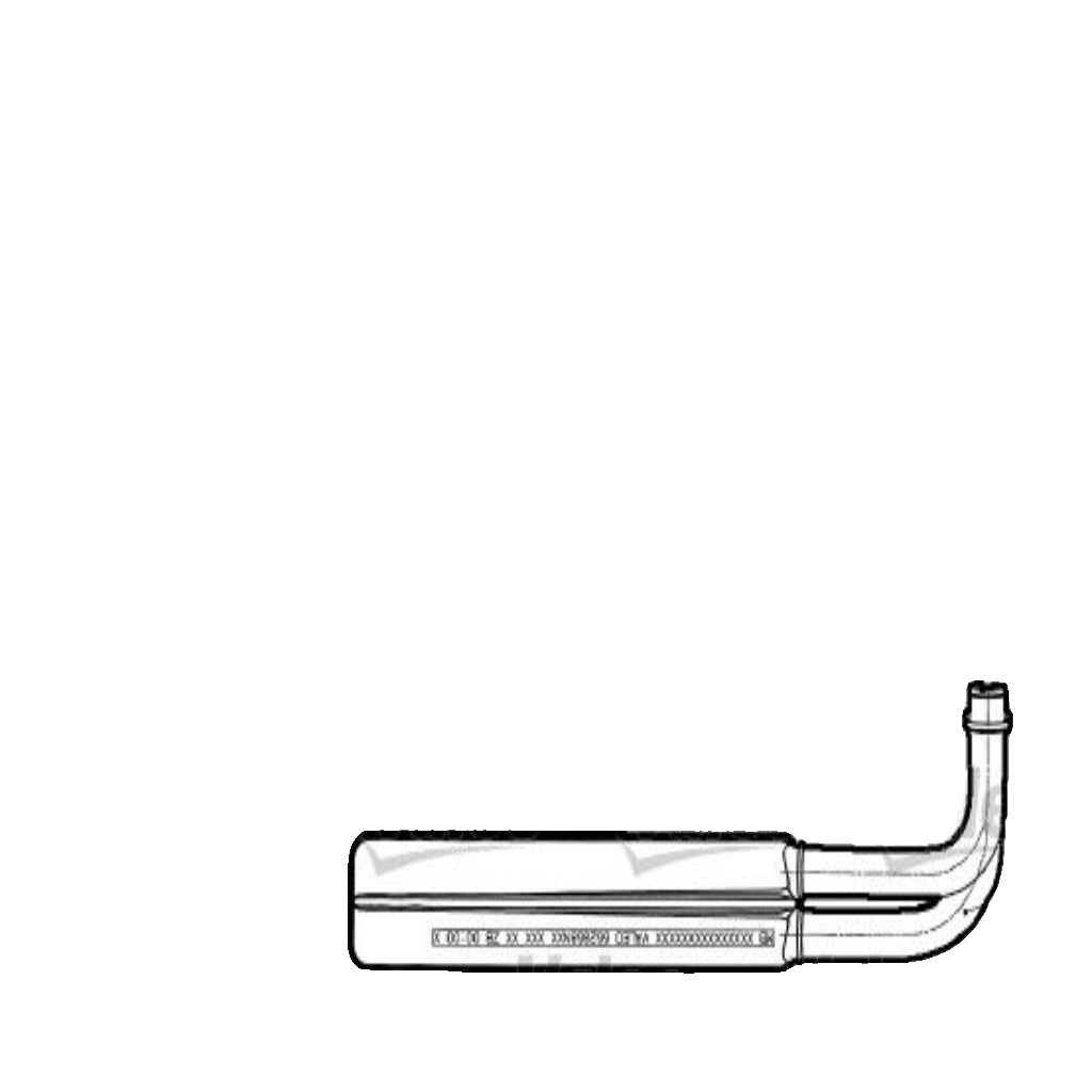 Original VALEO Heat Exchanger Interior Heater 812251 For Mercedes-Benz