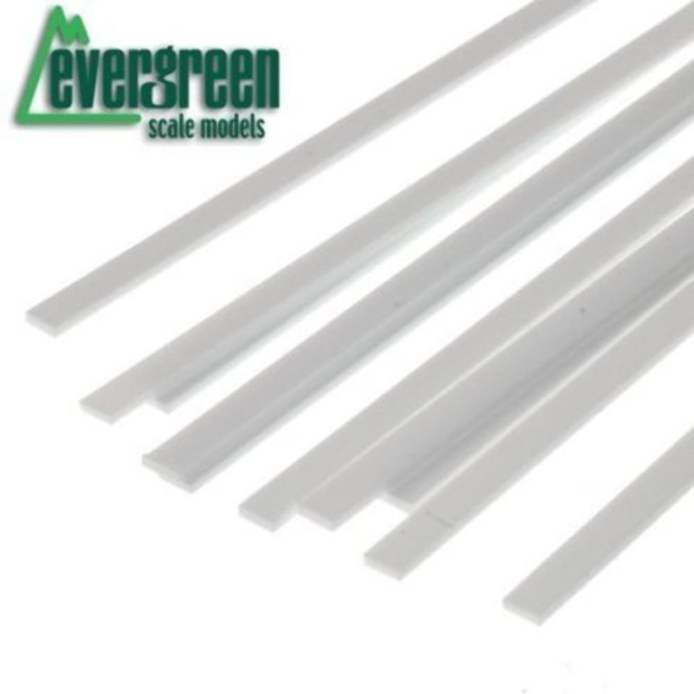 Top Evergreen Scale Models 350 x 0.50 x 2.5 mm, 10 Pieces Article Number 125