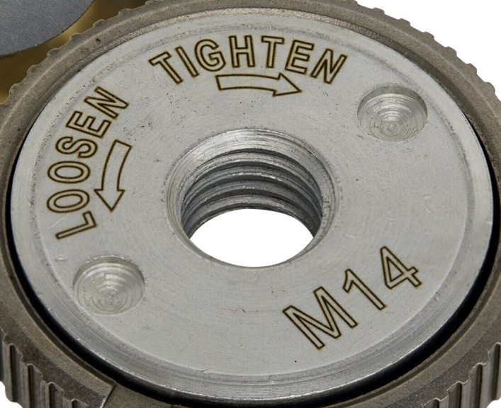 Sealey PTC/QCNM14 M14 Quick Change Angle Grinder Locking Nut Fits Most Grinders