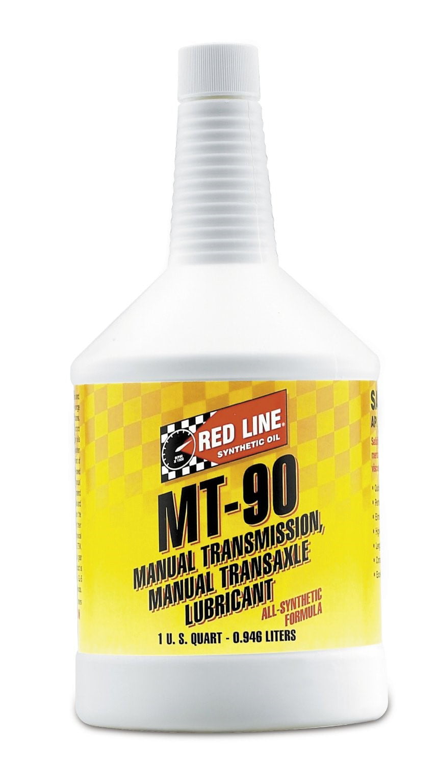 Red Line MT-90 75W90 GL-4 Manual Transmission Gear Oil 1 US Gallon 3.78 litres