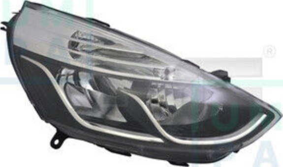 Fits TYC O�WIETLENIE 20-14288-05-2 REFLECTOR ONLY. CHROME RENAULT CLI ⭐UK Stock⭐