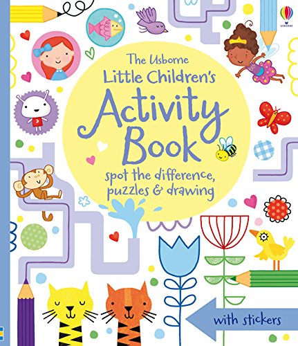 Little Children's Activity Book spot-the-difference, puzzles, drawings & other activities