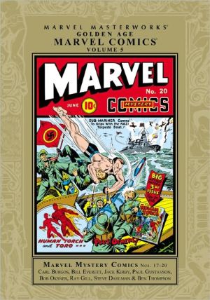 MARVEL MASTERWORKS MARVEL COMICS GOLDEN AGE VOL 5 #17-20 HB GN 9780785133674 <