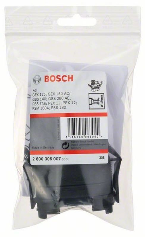 Bosch 2600306007 Adapter For Pex 15Ae Sanders, 16.5Cm X 10.3Cm X 3.5Cm, Black - Image 8