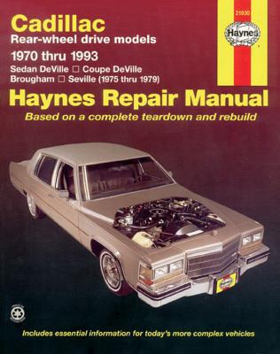 Cadillac RWD petrol DeVille/Coupe/Sedan DeVille (70–85), Brougham (70–93) & Sev…