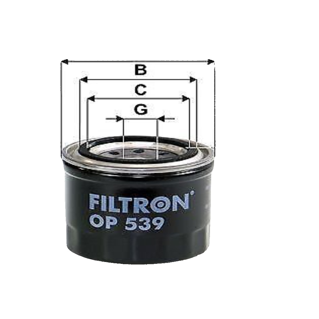 Fits FILTRON OP 539 CHEVROLET SPARK OIL FILTER, DAEWOO MATIZ, TICO, D ⭐UK Stock⭐