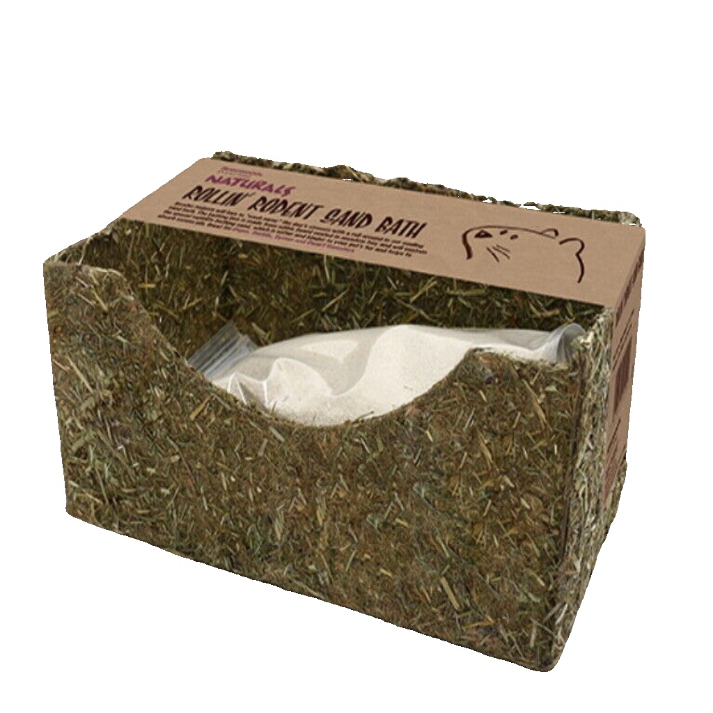 ROSEWOOD NATURALS ROLLIN' RODENT SMALL ANIMAL SAND BATH DWARF SYRIAN HAMSTER