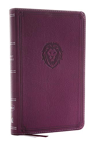 NKJV, Thinline Bible Youth Edition, Leathersoft, Purple, Red ... - 9780785225706