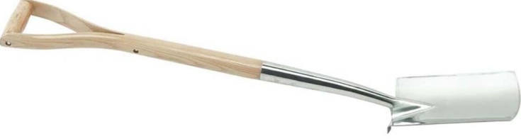 Draper 99012 Draper Heritage Stainless Steel Border Spade with Ash Handle