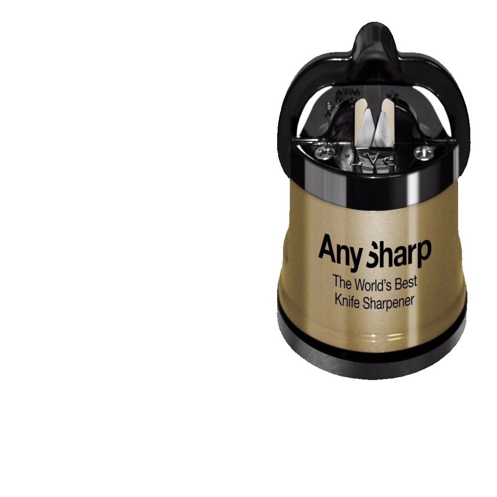 Pack of 2 AnySharp Global GOLD World's Best Knife Sharpener New Genuine UK Stock