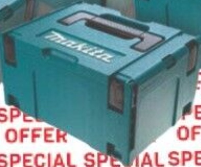 Makita 821551-8 Makpac Stacking Connector Case Type 3 396mm x 296mm x 210mm