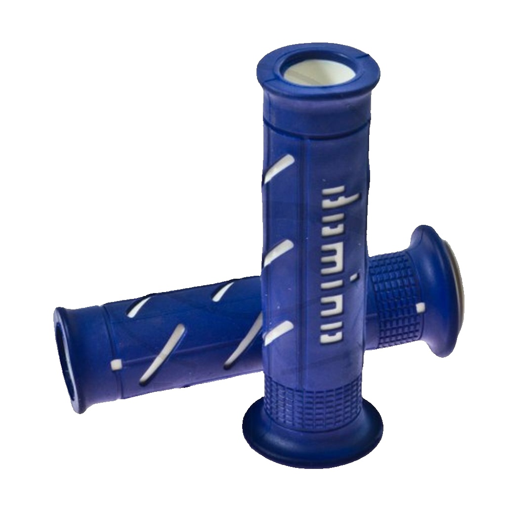 Free Shipping Domino Grips XM2 Super Soft Blue-White Open D 22 mm L
