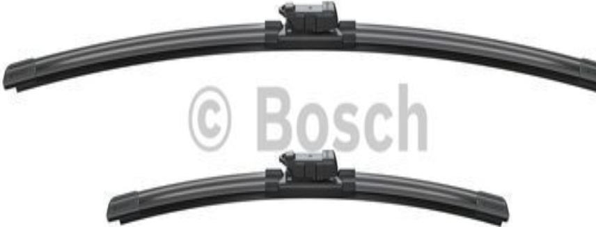 BOSCH A556S WIPER BLADE SET VW POLO UP AUDI A1 SKODA CITIGO FRONT AEROTWIN A829
