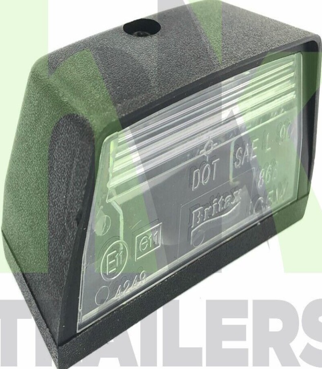 Britax 868 Trailer Number Plate Light/ Lamp 12v, Ifor, Universal, Bulb, Maypole