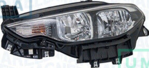 Left MAGNETI MARELLI 712105401110 Headlight for FIAT