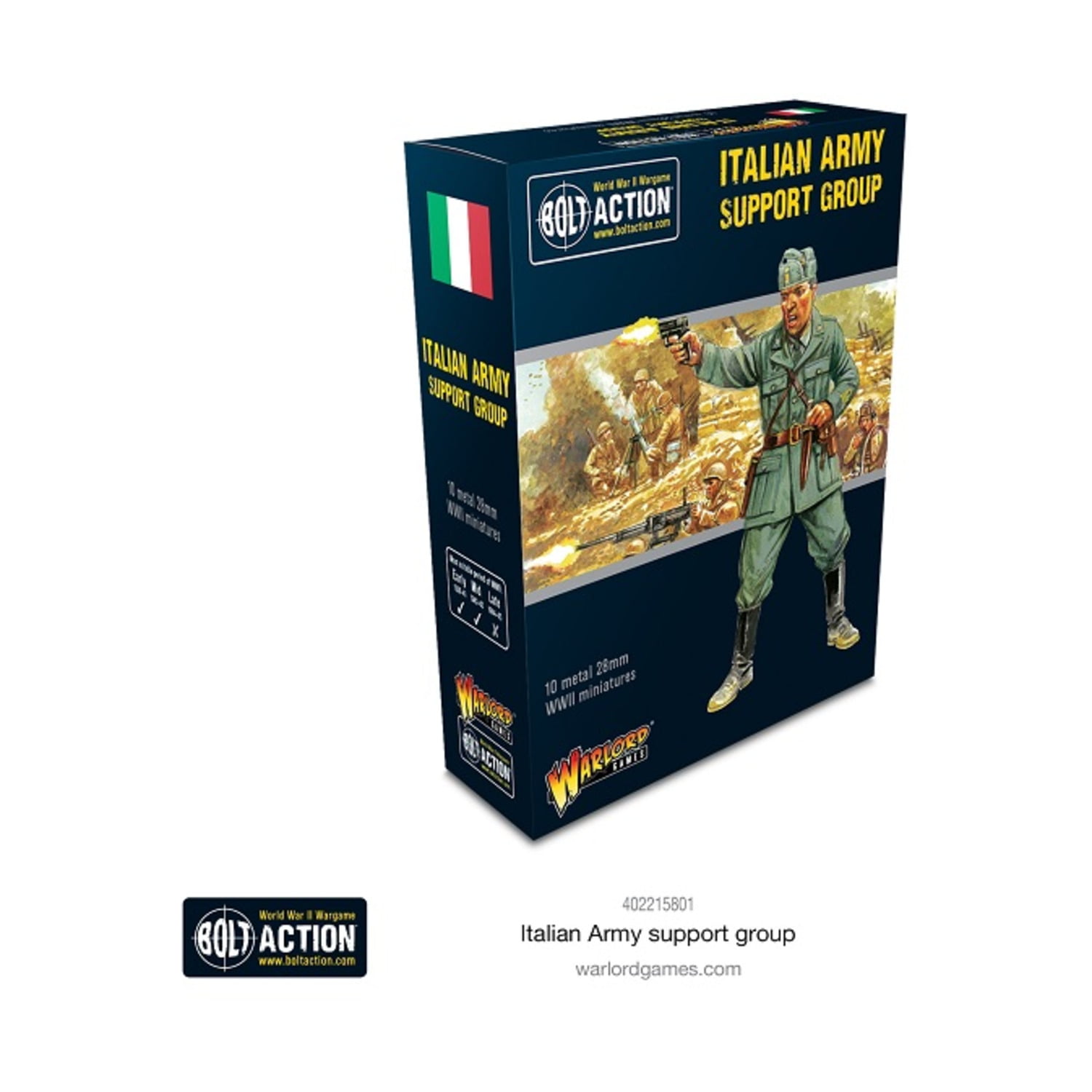 Bolt Action - Italian Army Support Group - Warlord Games