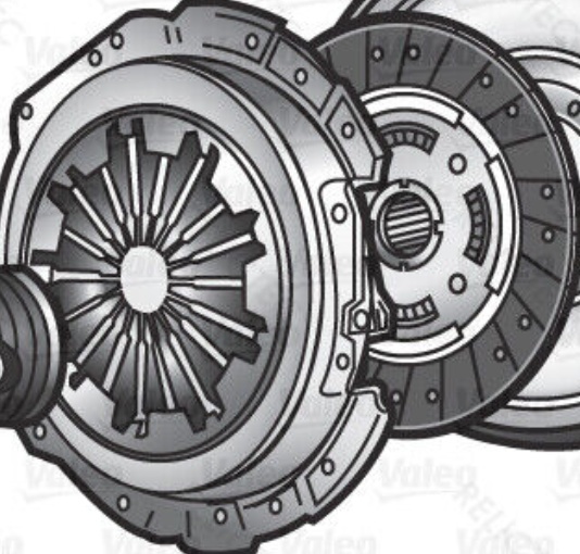 Original VALEO Clutch Kit 845064 for Opel