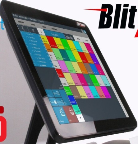 BLITZ!KASSE Gastro Restaurant 'L 15"" TOUCH KASSE KELLNERKASSE TSE DSFinV-K GoBD