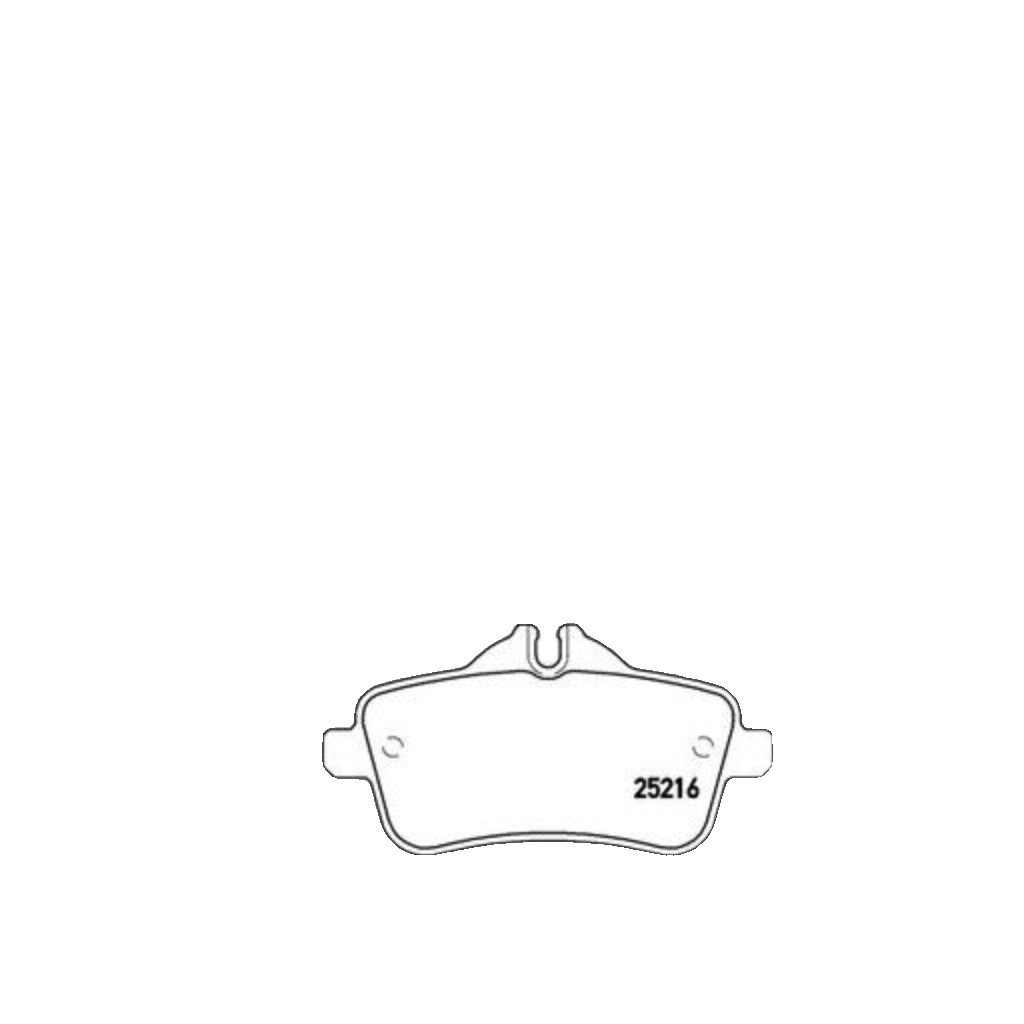 Brembo Brake Pad Rear - P50101