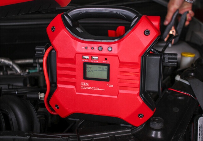 Sealey SL32S Jump Starter Booster Emergency Power Pack Lithium 12v 24V Battery