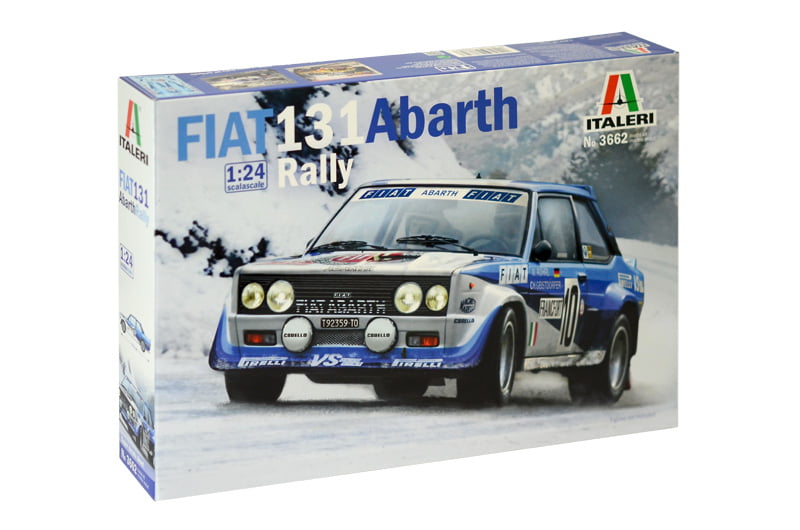 Italeri 3662 Fiat 131 Abarth Rally 1:24 Plastic Model Kit