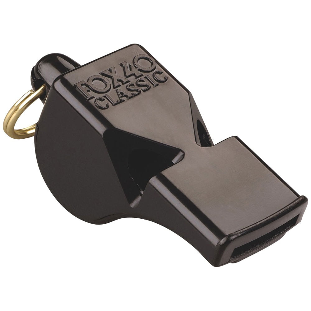 Fox 40 Classic Sports Whistle - Black - 115dB