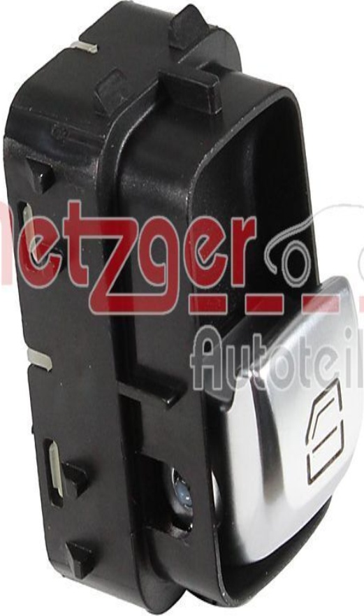 METZGER 0916972 Switch, window regulator for MERCEDES-BENZ