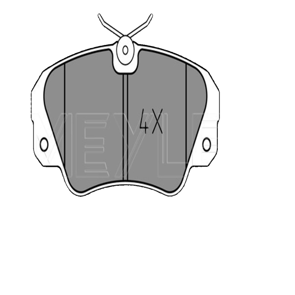 Front MEYLE GERMANY 025 213 6819 Brake Pad Set, disc brake for OPEL,VAUXHALL