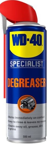 WD-40 Specialist Degreaser Triple Pk 500ml, Removes Grease + Free Penetrant 50ml