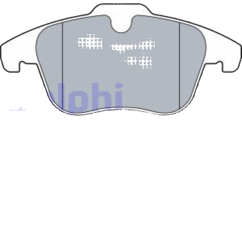 2x ✅Fits DELPHI LOCKHEED HAMULCE LP3526 BRAKE PAD AXLE SET PEUGEOT  ⭐UK Seller⭐