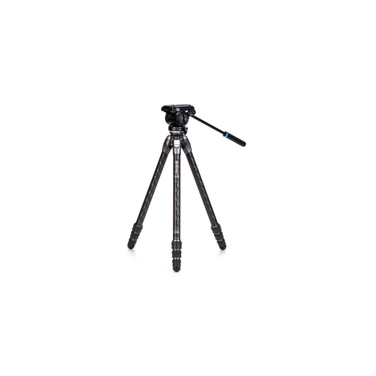 Benro Tortoise 24CLV Carbon Fibre Tripod With S4 Pro Video Head Kit