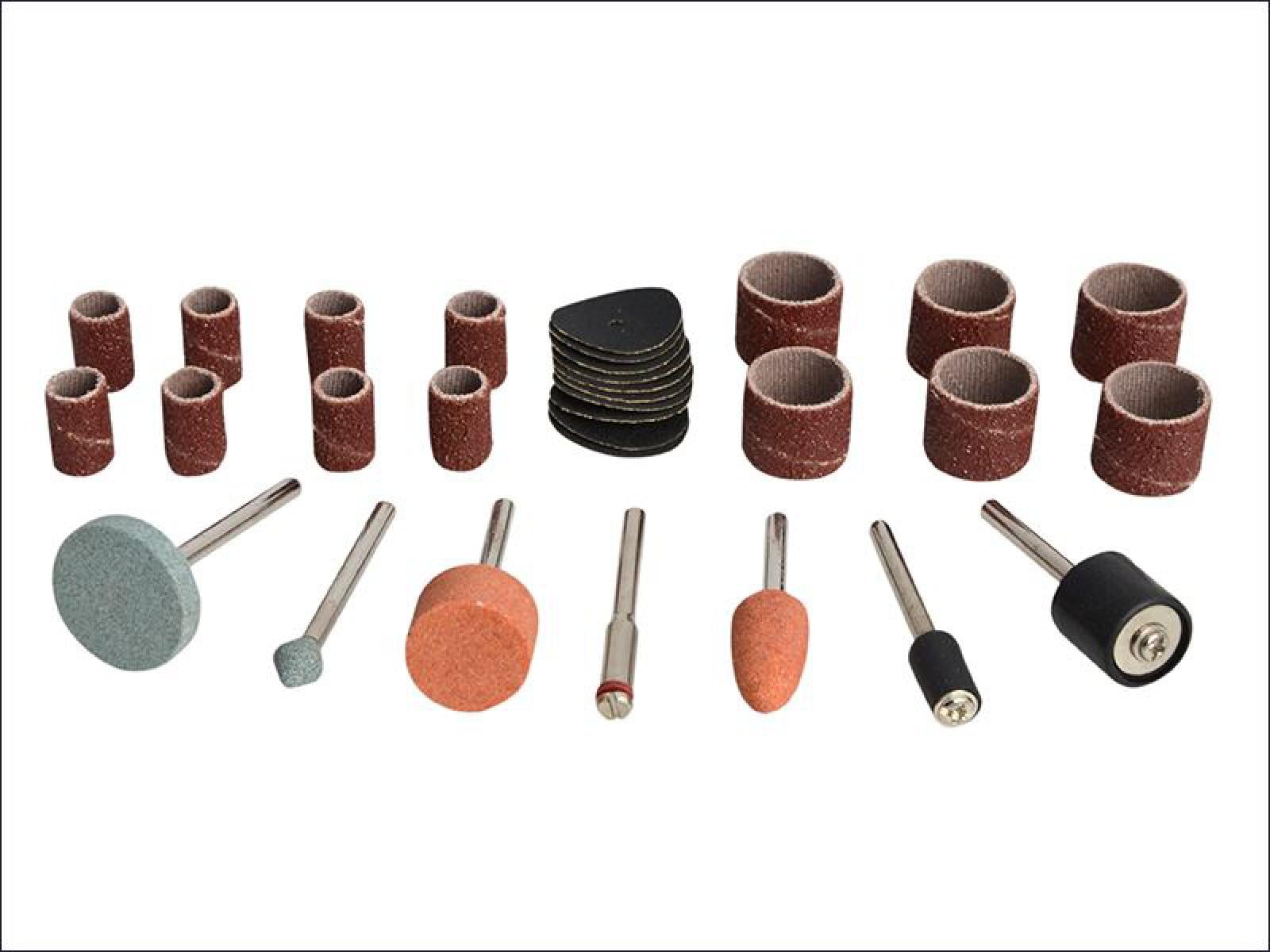 BlueSpot - 31 PCE Rotary Tool Sanding and Grinding Accessory Set