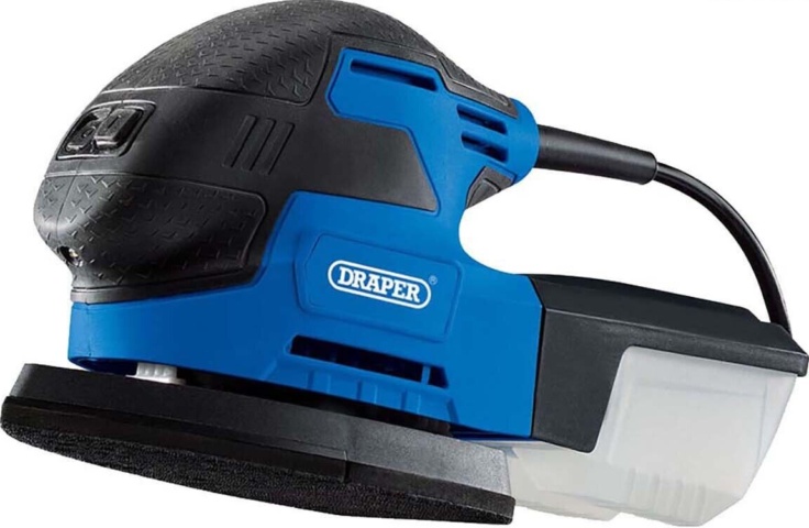 Draper 57681 230V Tri-Base Detail Sander 220W