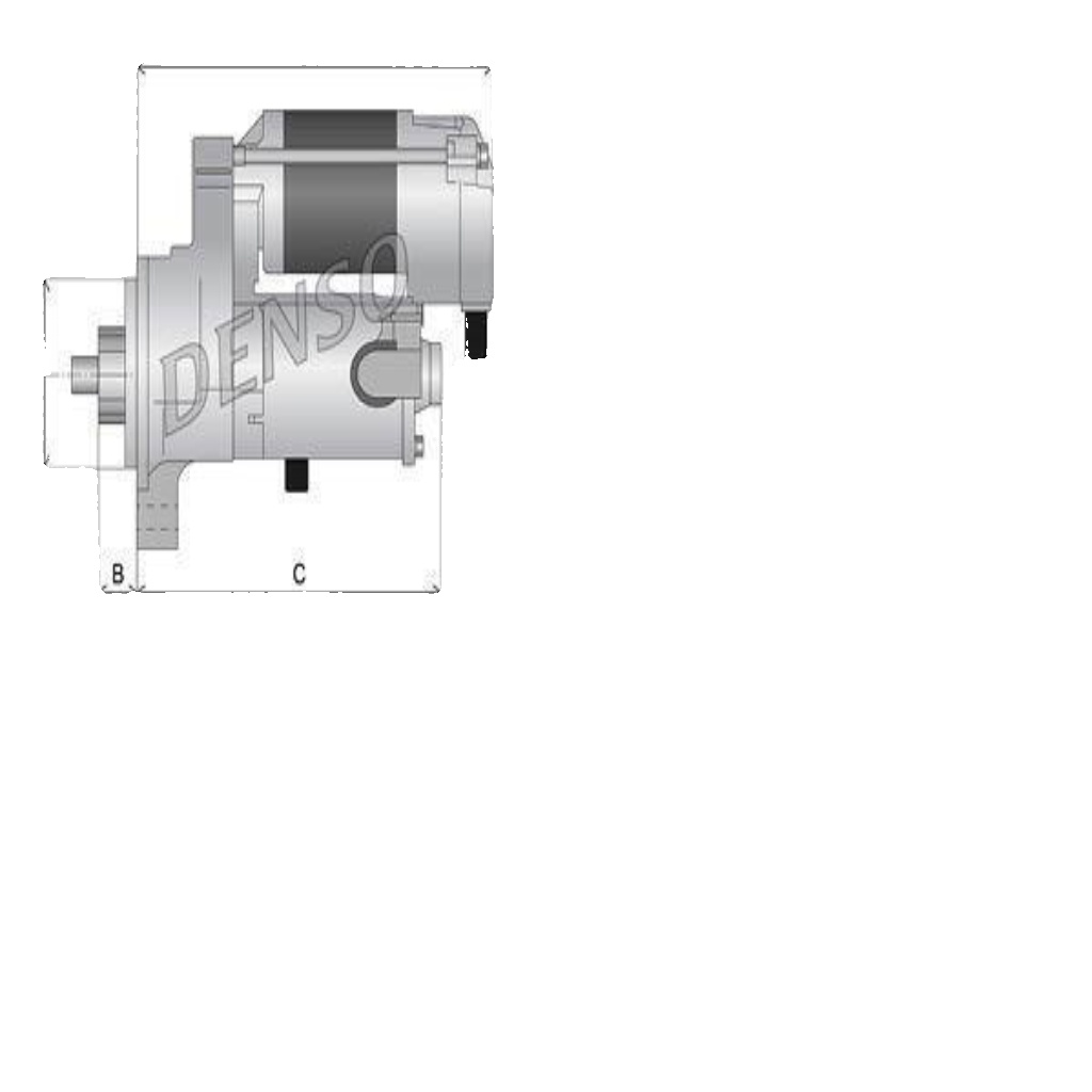 DENSO Starter Motor DSN1385 Fits Honda - OEM Quality Direct fit Application