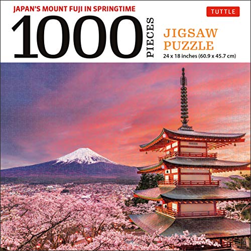 Japan's Mount Fuji in Springtime- 1000 Piece Jigsaw Puzzle