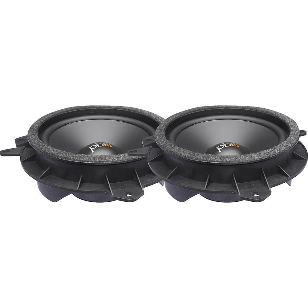 PowerBass OE65C-TY 6.5"" Direct Fit Toyota Component Speakers 60W RMS
