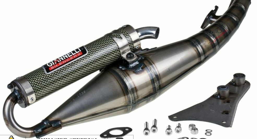 Exhaust muffler Giannelli Reverse approved CPI Oliver City 2005