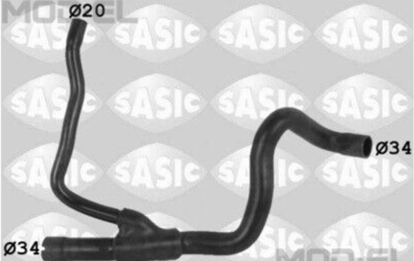 Fits SASIC 3406343 RADIATOR HOSE   ⭐UK Stock⭐