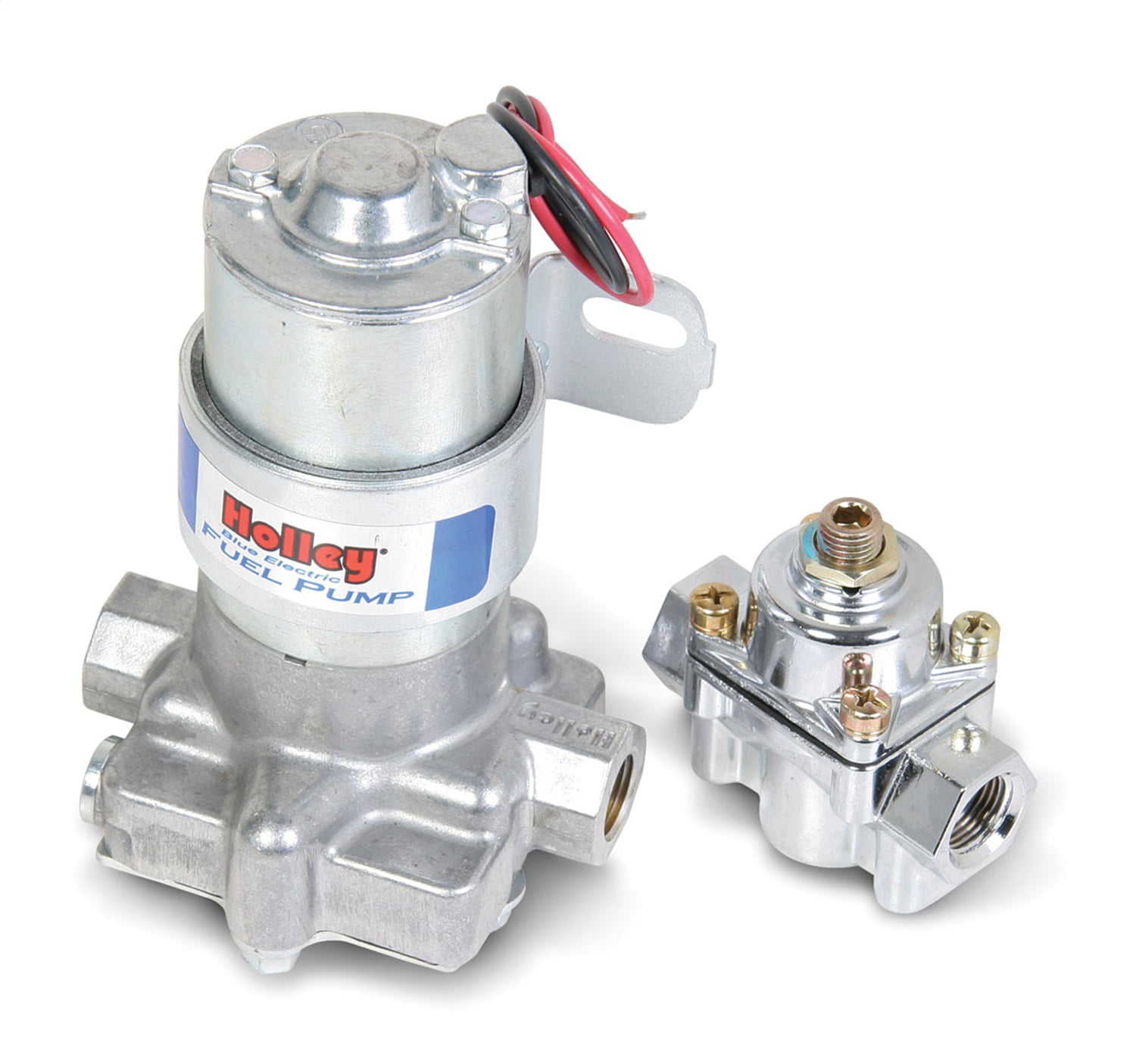 Holley Fuel Pump (Blue) - Electric Racing / Motorsport High Flow Pump - 110 GPH