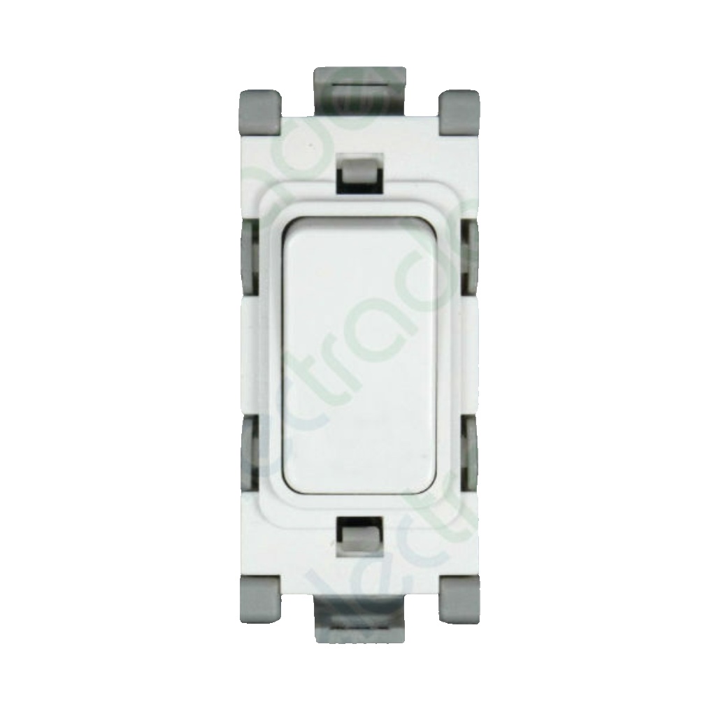 Deta G3513 Grid Switch 20 Amp Intermediate (White)