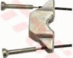 Centre TRW-OE GCH2096 Cable Pull, parking brake for CHEVROLET,OPEL,VAUXHALL