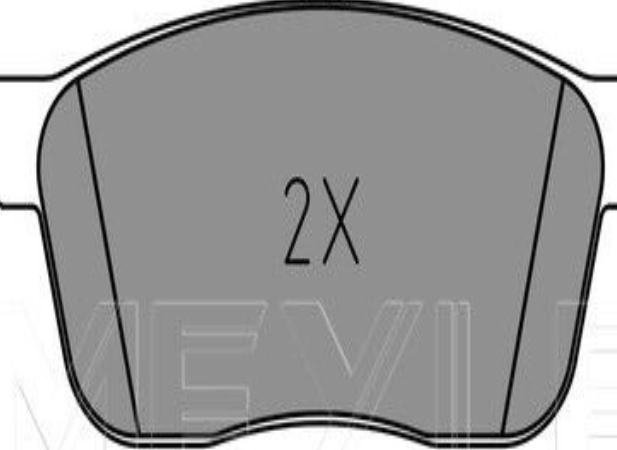 Brake Pad Set For Disc Brake Front For Citroën Fiat Opel Peugeot Toyota Vauxhall