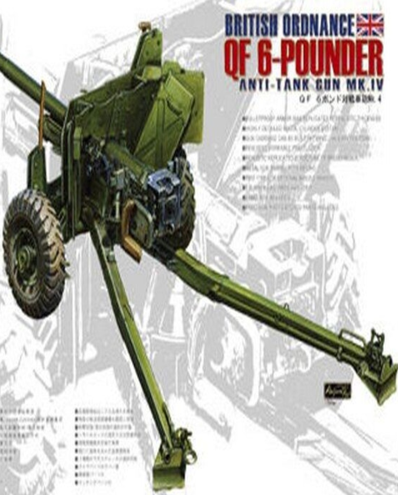 Afv Club 35217 - 1/35 British 6Pdr Anti-Tank Gun Mk.Iv - New