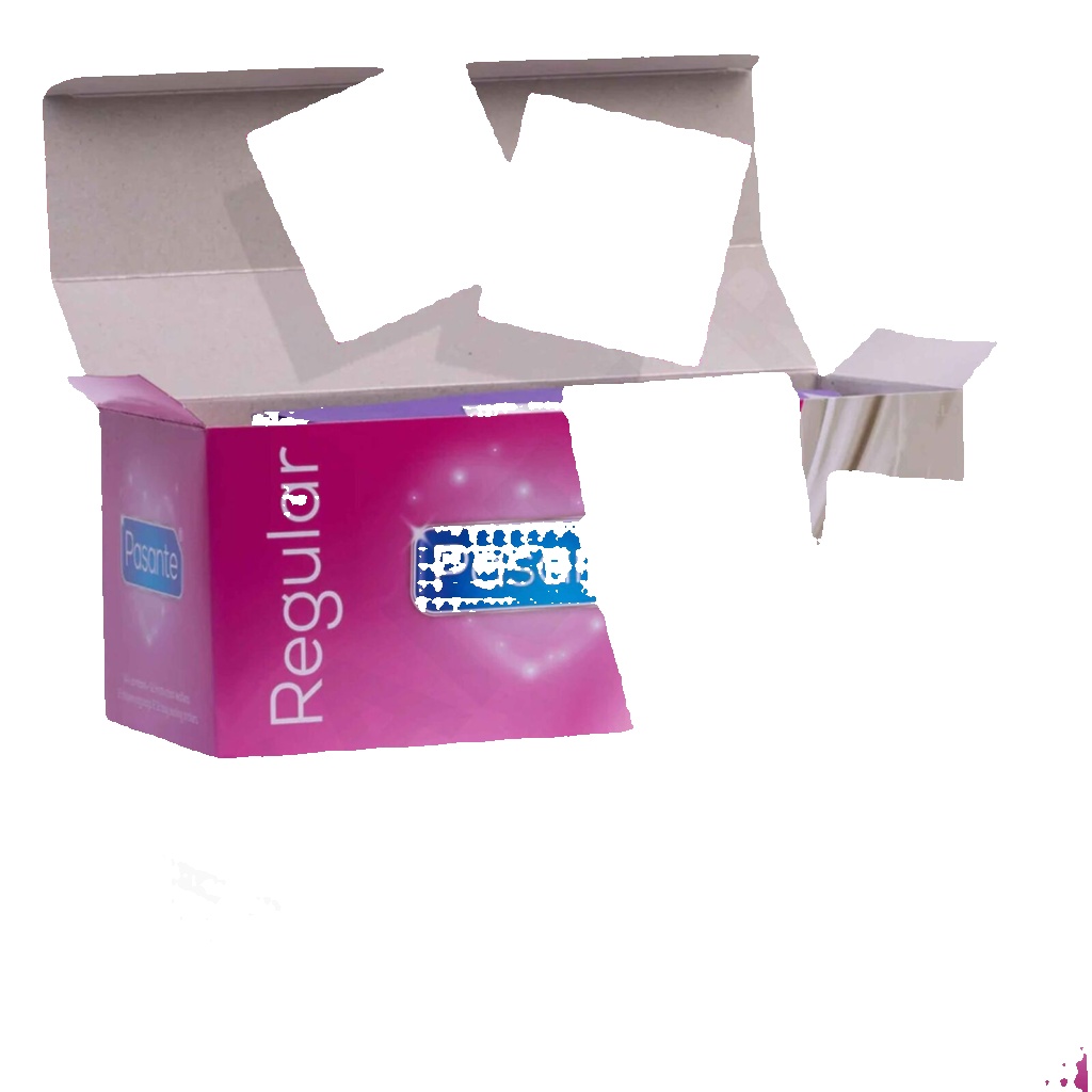 6x Pasante Regular Condoms Classic Natural Comfort Feeling Alcohol Free