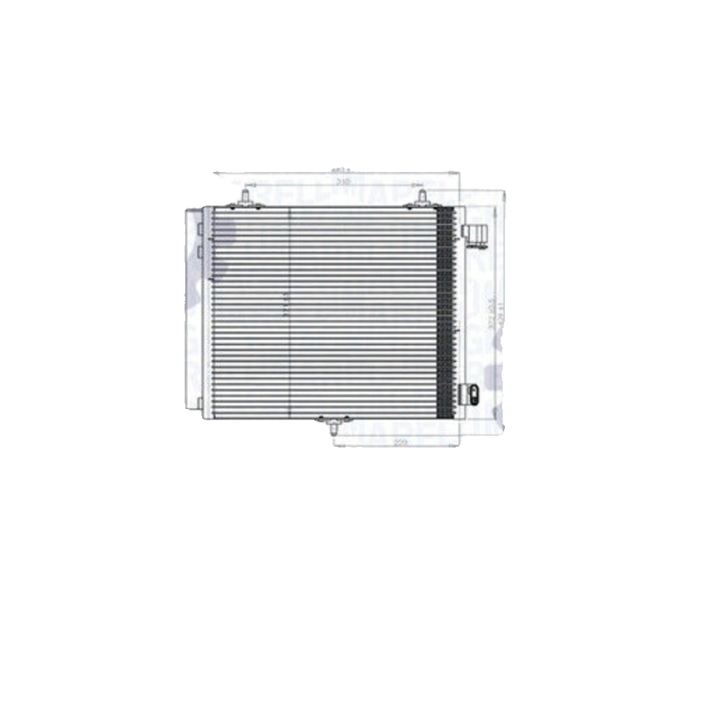 MAGNETI MARELLI-OE 350203818000 Condenser, air conditioning for CITROËN,DS,PEUGE