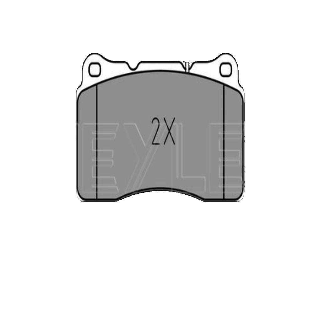 Front MEYLE 025 237 5716 Brake Pad Set, disc brake for ALFA ROMEO