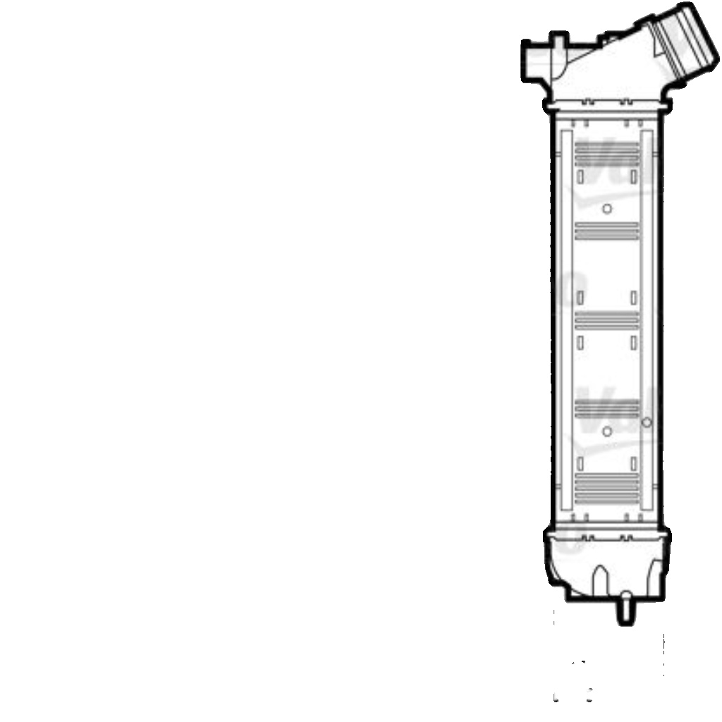 CHARGE AIR COOLER 818226 FOR PEUGEOT PARTNER/Box/Body/MPV/TEPEE 3008 GRAND  DS