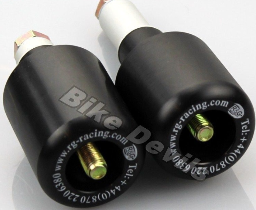 Yamaha YZF-R6 YZFR6 2006-2016 R&G racing classic crash protectors bobbins black
